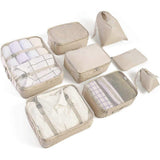 Darrahopens Home & Garden > Travel > Suitcases Waterproof Travel Packing Cube Suitcase Organizer Bag