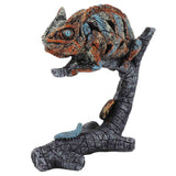 Darrahopens Home & Garden > Wall Art > 3D Wall Art Chameleon Statue Sculpture Resin Chameleon Wild Animal Figurine Ornament for Home Desktop Decoration In Australia - Darrahopens