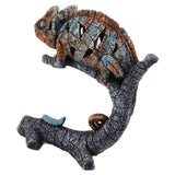 Darrahopens Home & Garden > Wall Art > 3D Wall Art Chameleon Statue Sculpture Resin Chameleon Wild Animal Figurine Ornament for Home Desktop Decoration In Australia - Darrahopens