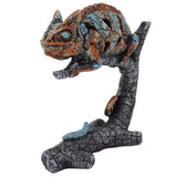 Darrahopens Home & Garden > Wall Art > 3D Wall Art Chameleon Statue Sculpture Resin Chameleon Wild Animal Figurine Ornament for Home Desktop Decoration In Australia - Darrahopens