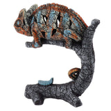Darrahopens Home & Garden > Wall Art > 3D Wall Art Chameleon Statue Sculpture Resin Chameleon Wild Animal Figurine Ornament for Home Desktop Decoration In Australia - Darrahopens