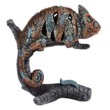 Darrahopens Home & Garden > Wall Art > 3D Wall Art Chameleon Statue Sculpture Resin Chameleon Wild Animal Figurine Ornament for Home Desktop Decoration In Australia - Darrahopens