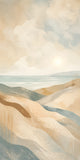 Darrahopens Home & Garden > Wall Art > 3D Wall Art Coastal Drift Floating Frame Canvas Wall Art - Portrait - 60W x 80H cm - Black In Australia - Darrahopens