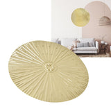 Darrahopens Home & Garden > Wall Art > 3D Wall Art Iron Wall Medallion Raised Grain European Style Unique Design Irregular Metal Disc Wall Decor for Home Decoration Gifts In Australia - Darrahopens