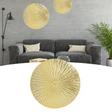 Darrahopens Home & Garden > Wall Art > 3D Wall Art Iron Wall Medallion Raised Grain European Style Unique Design Irregular Metal Disc Wall Decor for Home Decoration Gifts In Australia - Darrahopens