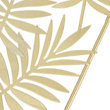 Darrahopens Home & Garden > Wall Art > 3D Wall Art Metal Leaf Wall Decor Golden Nordic Style Elegant Ambience Sturdy Durable Wear Resistant Metal Wall Decor In Australia - Darrahopens