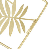 Darrahopens Home & Garden > Wall Art > 3D Wall Art Metal Leaf Wall Decor Golden Nordic Style Elegant Ambience Sturdy Durable Wear Resistant Metal Wall Decor In Australia - Darrahopens