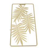 Darrahopens Home & Garden > Wall Art > 3D Wall Art Metal Leaf Wall Decor Golden Nordic Style Elegant Ambience Sturdy Durable Wear Resistant Metal Wall Decor In Australia - Darrahopens