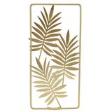Darrahopens Home & Garden > Wall Art > 3D Wall Art Metal Leaf Wall Decor Golden Nordic Style Elegant Ambience Sturdy Durable Wear Resistant Metal Wall Decor In Australia - Darrahopens