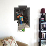 Darrahopens Home & Garden > Wall Art > 3D Wall Art New Style 2-Pack Minecraft Giant Scale and Attach Wall Decal Cartoon Stic
