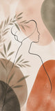 Darrahopens Home & Garden > Wall Art > 3D Wall Art Quiet Muse Floating Frame Canvas Wall Art - Portrait - 60W x 120H cm - Natural Birch In Australia - Darrahopens