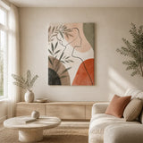 Darrahopens Home & Garden > Wall Art > 3D Wall Art Quiet Muse Stretched Canvas Wall Art - Portrait - 60W x 80H cm In Australia - Darrahopens