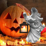 Darrahopens Home & Garden > Wall Art > 3D Wall Art Resin Ghost with Lantern Resin Ghost Hell Messenger Statue Halloween Sculpture Garden Yard Decoration In Australia - Darrahopens