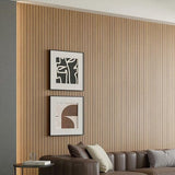 Darrahopens Home & Garden > Wall Art > 3D Wall Art Self-adhesive 3D Wall Panel - Brown Oak Look - PVC Plank 300x40 cm for Wall & Ceiling - Soundproof