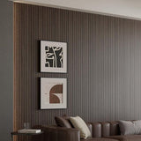 Darrahopens Home & Garden > Wall Art > 3D Wall Art Self-adhesive 3D Wall Panel - Smoked Wood Look - PVC Plank 300x40 cm for Wall & Ceiling - Soundproof