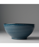 Darrahopens Home & Garden > Wall Art > 3D Wall Art Udon Bowl 19cm Kanso Indigo Blue Glaze