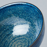 Darrahopens Home & Garden > Wall Art > 3D Wall Art Udon Bowl 19cm Kanso Indigo Blue Glaze