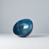 Darrahopens Home & Garden > Wall Art > 3D Wall Art Udon Bowl 19cm Kanso Indigo Blue Glaze