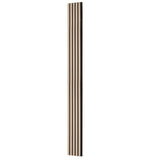 Darrahopens Home & Garden > Wall Art > 3D Wall Art VEVOR Wood Slat Acoustic Panels, 7.9 x 94.5 inch, MDF Accent Wooden Wall Panels for Modern Interior Wall Decor, Faux Wood Wall Board Panels for Noise Reduction, Silver Wood