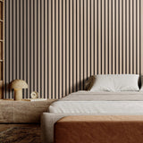 Darrahopens Home & Garden > Wall Art > 3D Wall Art VEVOR Wood Slat Acoustic Panels, 7.9 x 94.5 inch, MDF Accent Wooden Wall Panels for Modern Interior Wall Decor, Faux Wood Wall Board Panels for Noise Reduction, Silver Wood