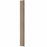 Darrahopens Home & Garden > Wall Art > 3D Wall Art VEVOR Wood Slat Acoustic Panels, 7.9 x 94.5 inch, MDF Accent Wooden Wall Panels for Modern Interior Wall Decor, Faux Wood Wall Board Panels for Noise Reduction, Silver Wood