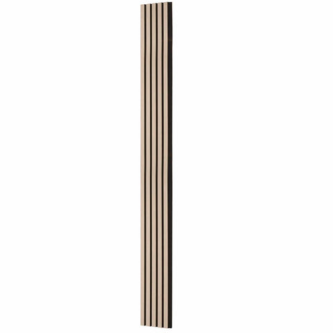 Darrahopens Home & Garden > Wall Art > 3D Wall Art VEVOR Wood Slat Acoustic Panels, 7.9 x 94.5 inch, MDF Accent Wooden Wall Panels for Modern Interior Wall Decor, Faux Wood Wall Board Panels for Noise Reduction, Silver Wood