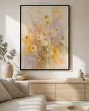 Darrahopens Home & Garden > Wall Art > 3D Wall Art Wildflower Veil Floating Frame Canvas Wall Art - Portrait - 60W x 80H cm - White In Australia - Darrahopens