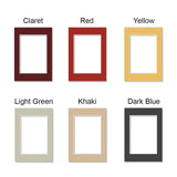 Darrahopens Home & Garden > Wall Art Colorful Pre-Cut Matboard, Frame Matboard with Window, Dark Blue A1, A2, A3, A4