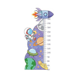 Darrahopens Home & Garden > Wall Art > Posters, Paintings & Prints Cartoon Universe Starry Sky Astronaut Spaceship Rocket Height Sticker Wall Decals