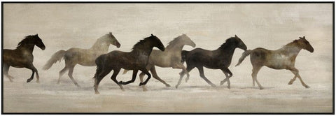 Darrahopens Home & Garden > Wall Art > Posters, Paintings & Prints Gallopping Horse Framed Artwork 150cm
