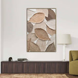 Darrahopens Home & Garden > Wall Art > Posters, Paintings & Prints Modern Leaves Artwork 80x120cm