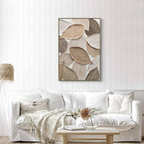 Darrahopens Home & Garden > Wall Art > Posters, Paintings & Prints Modern Leaves Artwork 80x120cm