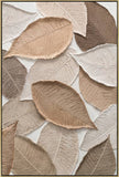 Darrahopens Home & Garden > Wall Art > Posters, Paintings & Prints Modern Leaves Artwork 80x120cm