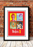 Darrahopens Home & Garden > Wall Art > Posters, Paintings & Prints The Beatles ‘1’ In Store Promotional Poster 2000 - Framed A3