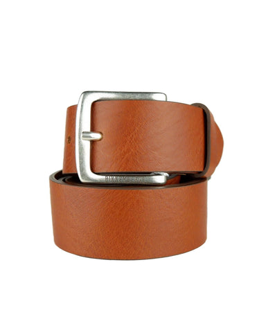 Darrahopens Men's Fashion > Accessories Bikkembergs Leather Belt with Printed Logo 100 cm Men