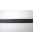 Darrahopens Men's Fashion > Accessories Dolce & Gabbana Men's Bordeaux Leather Silver Metal Buckle Belt - 90 cm