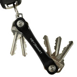 Darrahopens Men's Fashion > Accessories KeySmart Flex Extended - Compact Key Holder and Keychain Organiser (Up to 8 Keys) - Black