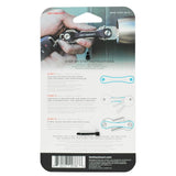 Darrahopens Men's Fashion > Accessories KeySmart Flex Extended - Compact Key Holder and Keychain Organiser (Up to 8 Keys) - Black