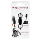 Darrahopens Men's Fashion > Accessories KeySmart MagConnect - Magnetic Keychain For Quick, Secure Key Attachment - Black