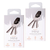 Darrahopens Men's Fashion > Accessories KeySmart Mini - Compact Minimalist Expandable Key Holder (Up to 5 Keys) - Black - 2 Pack