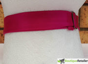 Darrahopens Men's Fashion > Accessories Mens BOW TIE Wedding Tuxedo Formal Bestman Necktie Classic Plain Party  - Hot Pink