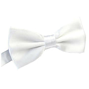 Darrahopens Men's Fashion > Accessories Mens BOW TIE Wedding Tuxedo Formal Bestman Necktie Classic Plain Party  - White