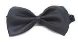 Darrahopens Men's Fashion > Accessories Mens BOW TIE Wedding Tuxedo Pre-tied Formal Bestman Necktie Classic Plain Party - Black