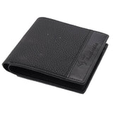 Darrahopens Men's Fashion > Accessories Mens Wallet Australian Kangaroo Leather Bifold Souvenir Gift Coin Card Holder, Midnight Black Textured