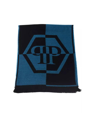 Darrahopens Men's Fashion > Accessories Scarf with Logo - Fringed Hems - 38 cm x 180 cm One Size Men