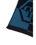 Darrahopens Men's Fashion > Accessories Scarf with Logo - Fringed Hems - 38 cm x 180 cm One Size Men