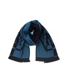 Darrahopens Men's Fashion > Accessories Scarf with Logo - Fringed Hems - 38 cm x 180 cm One Size Men