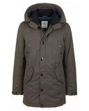 Darrahopens Men's Fashion > Coats & Jackets Fred Mello Technical Fabric and Cotton Mens Jacket S Men