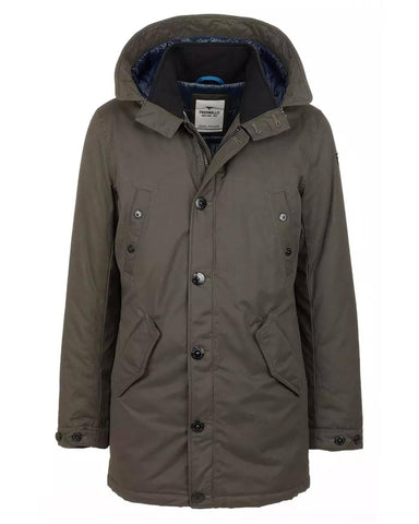 Darrahopens Men's Fashion > Coats & Jackets Fred Mello Technical Fabric and Cotton Mens Jacket S Men