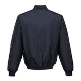 Darrahopens Men's Fashion > Coats & Jackets HUSKI Mens Quilted Combat Bomber Waterproof Jacket Windproof Workwear Coat - Navy - 6XL